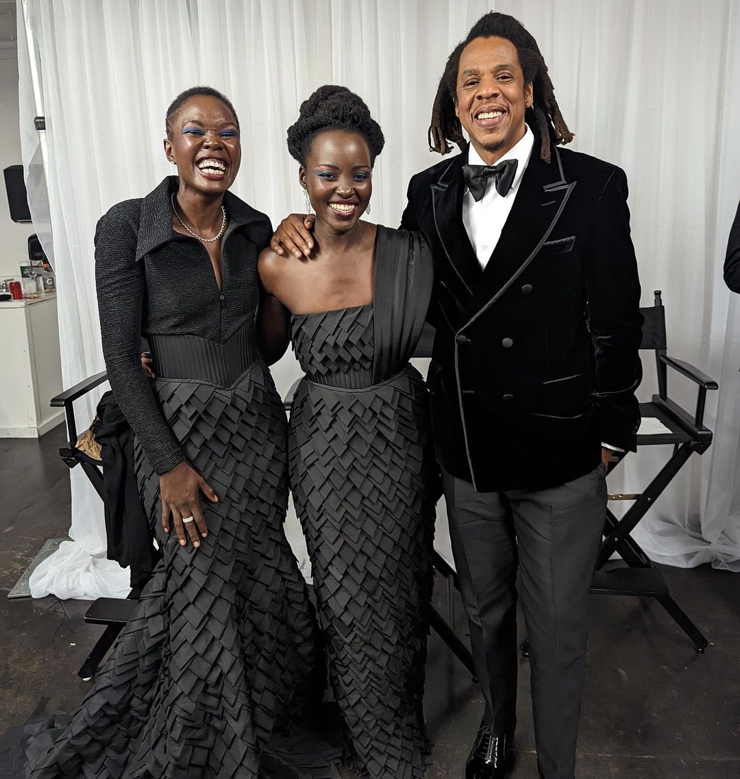 JAY-Z Daily on Twitter: "JAY-Z with @Lupita_Nyongo and her sister Fiona
