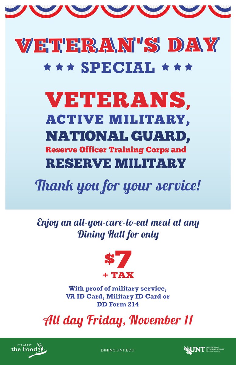 Student Veteran Advocates at UNT tweet media