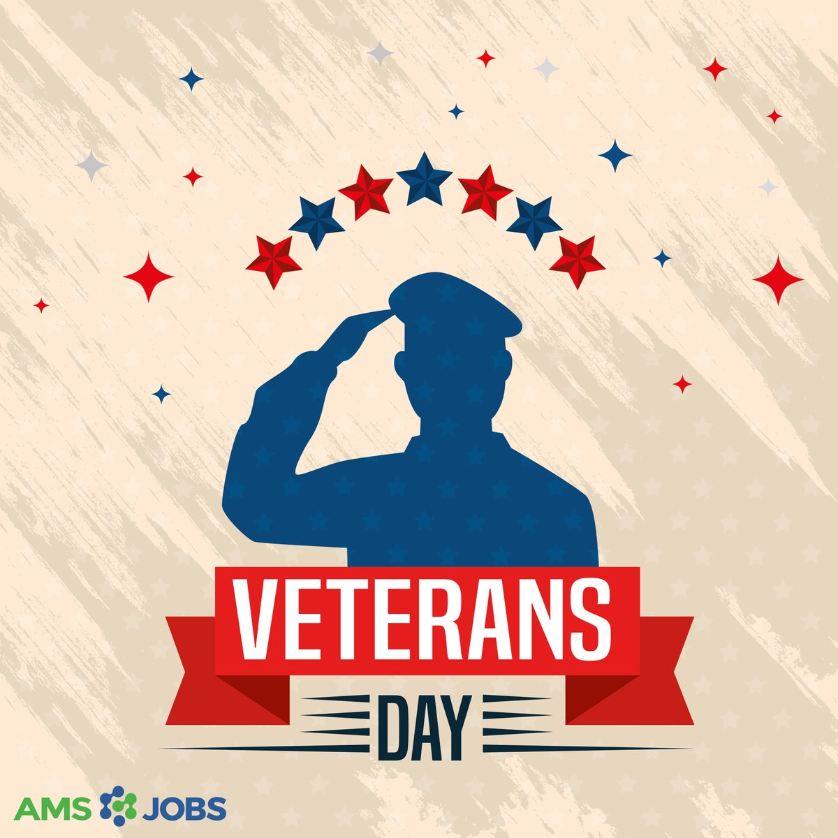 AMSJobsInc's tweet photo. We are thankful for the Veterans who have sacrificed so much for all of us. We appreciate YOU! #veteransday2022 #heroes https://t.co/NvfJknbPps