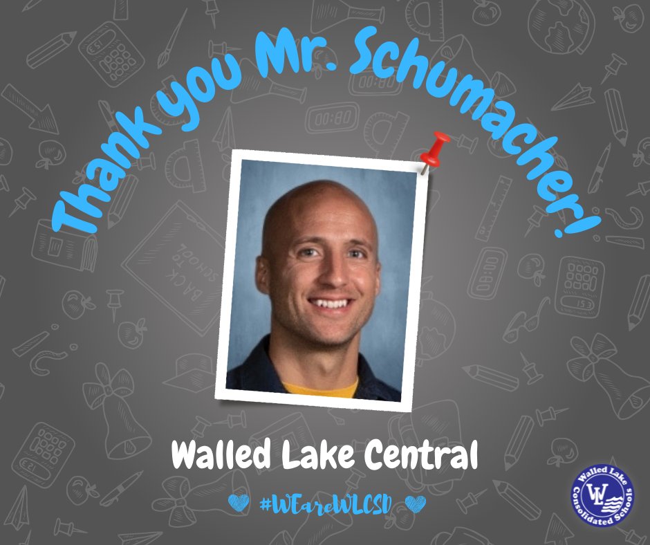 Thank you Mr. Schumacher for everything you do!

The Central English teacher was nominated for being "one the most dedicated and passionate teachers. He goes above and beyond for his students daily. I am so grateful my kids have fantastic teachers, and Mr. Schumaker is stellar!"