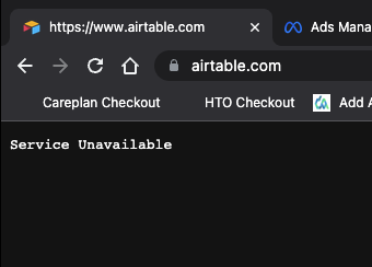 MartinLTowers's tweet photo. @airtable ummmm.......WTF!!!???? https://t.co/HIL0hm6hpK