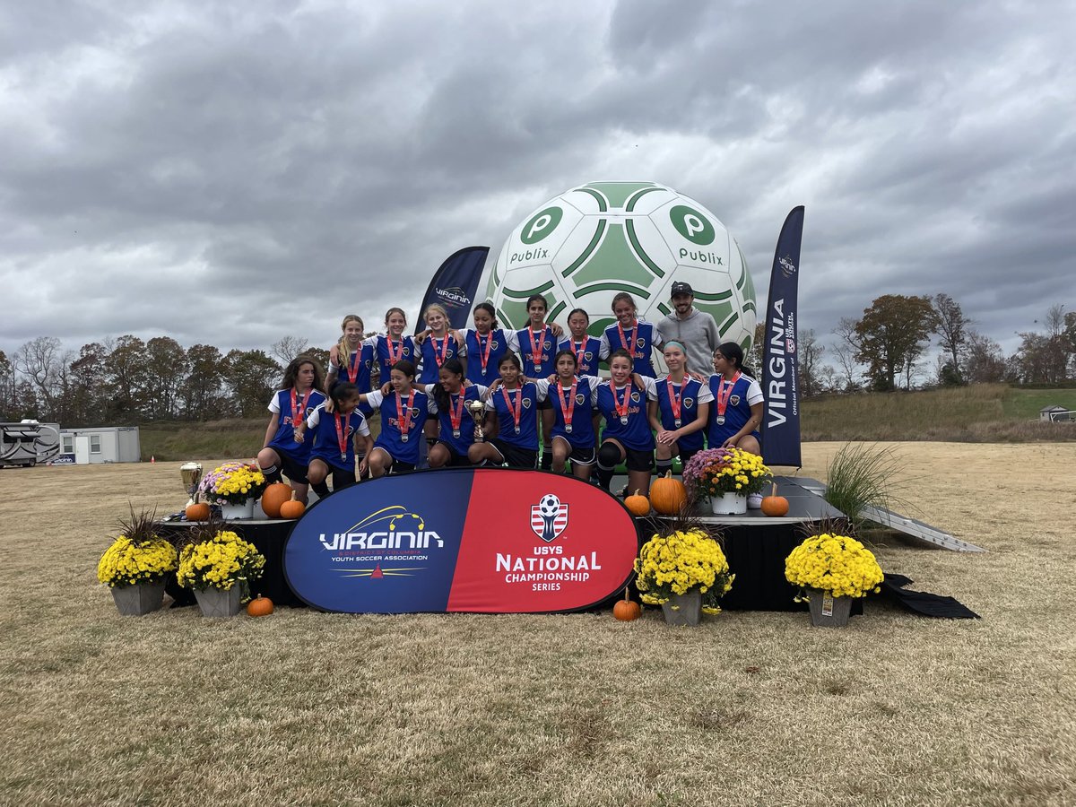 dmv_fc's tweet photo. ✌️ for our 05 and 06s 🏆
Congrats to Force and Lightning for their second @vayouthsoccer #TheStateCup titles in a row! Great job to Eclipse for finishing as Finalists.
#UnityThroughExcellence https://t.co/xJBQx2Wkjw