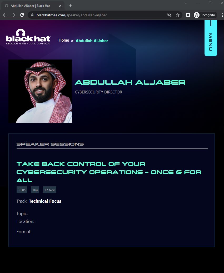 Abdullah AlJaber on Twitter "الحمد لله، سعيد بقبولي كمتحدث في المؤتمر