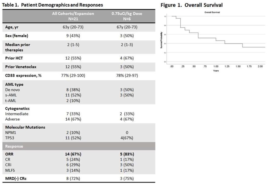 sameem_abedin's tweet photo. Excited to present results of our investigator-initiated trial, which administered LintuzumabAc225 after CLAG-M salvage for RR-AML at #ASH22.  At a moderate volume center, it was a labor of love, taking 4 years to fully enroll, but worth it due to some noteworthy responses.  1/ https://t.co/hSr2vABED6