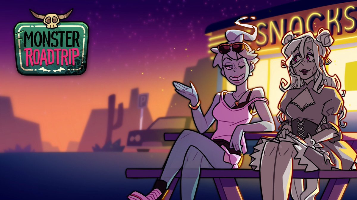 AshterismArt's tweet photo. And another one- Iโve got atleast one more character I wanna do๐ป @monsterprom
#MonsterRoadtrip #pollygeist #monsterprompolly #monsterprom https://t.co/e1Z94zeWYS
