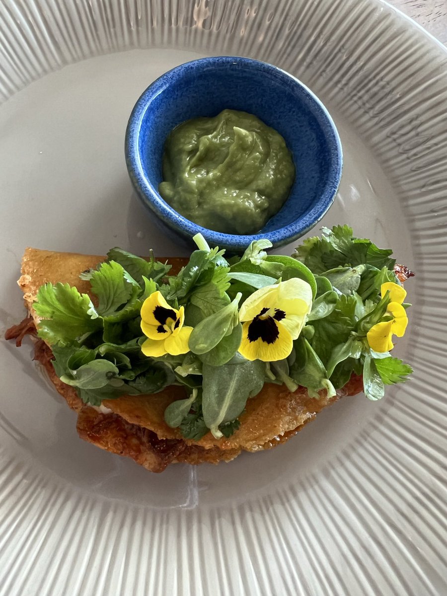 Desayuno en #tuchdeluna de la chef Martha Ortiz en #lacasadelaplaya <a href="/XcaretPark/">Xcaret</a>