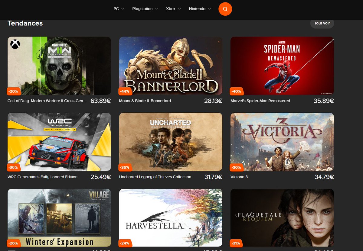 Comme chaque mois les biqueeettes le concours gratos avec <a href="/InstantGamingFR/">Instant Gaming</a> pour gagner un jeu de votre choix c'est par ici -> instant-gaming.com/fr/giveaway/MA… Bonne chance