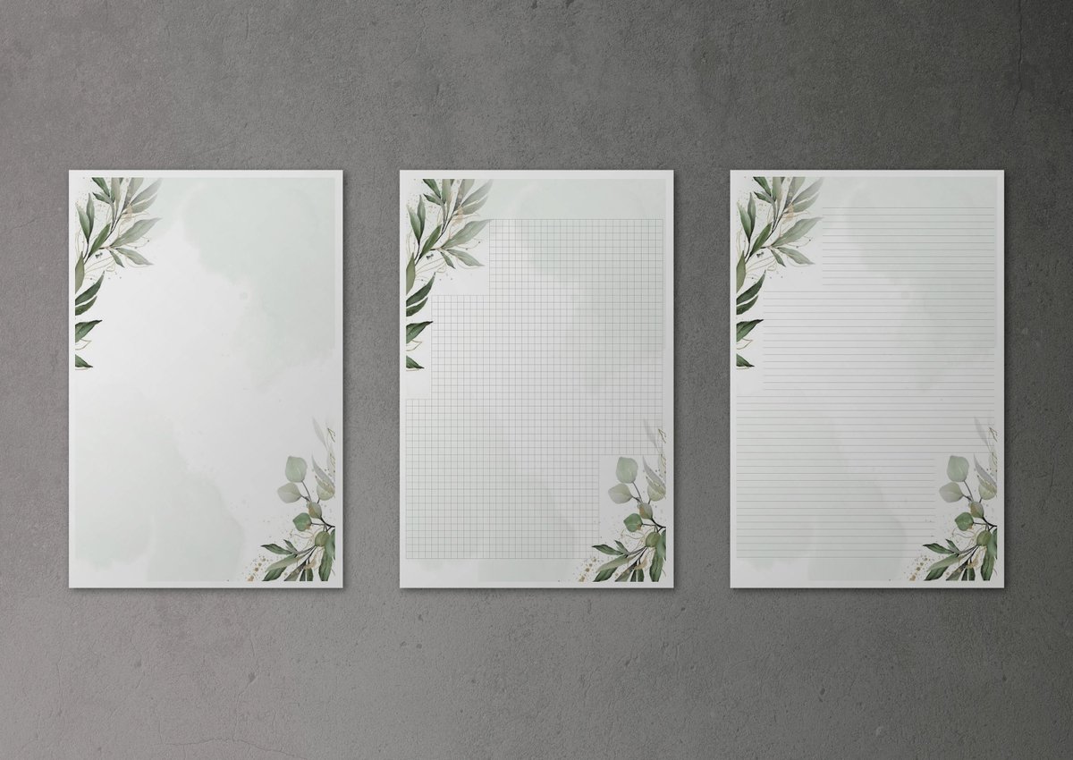 Excited to share the latest addition to my #etsy shop: Digital papers, writing paper, stationary set letter writing, printable stationery. Size Letter, A4, A5, A6/ Type JPG, PDF, PNG. 36 pcs. 5mm etsy.me/3UxSUm7 #red #birthday #christmas #green #writingpaper #h