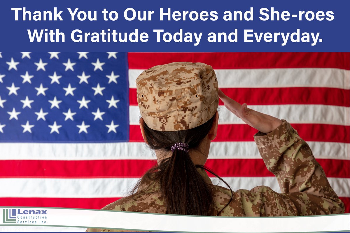 “Never was so much owed by so many to so few.” — Winston Churchill 
LENAX thanks all our Heroes and She-roes as we celebrate the courage and honor of our Veterans from the past, present, and future. Happy Veterans Day!  #aecindustry #transportationindustry #aec #veteransday2022