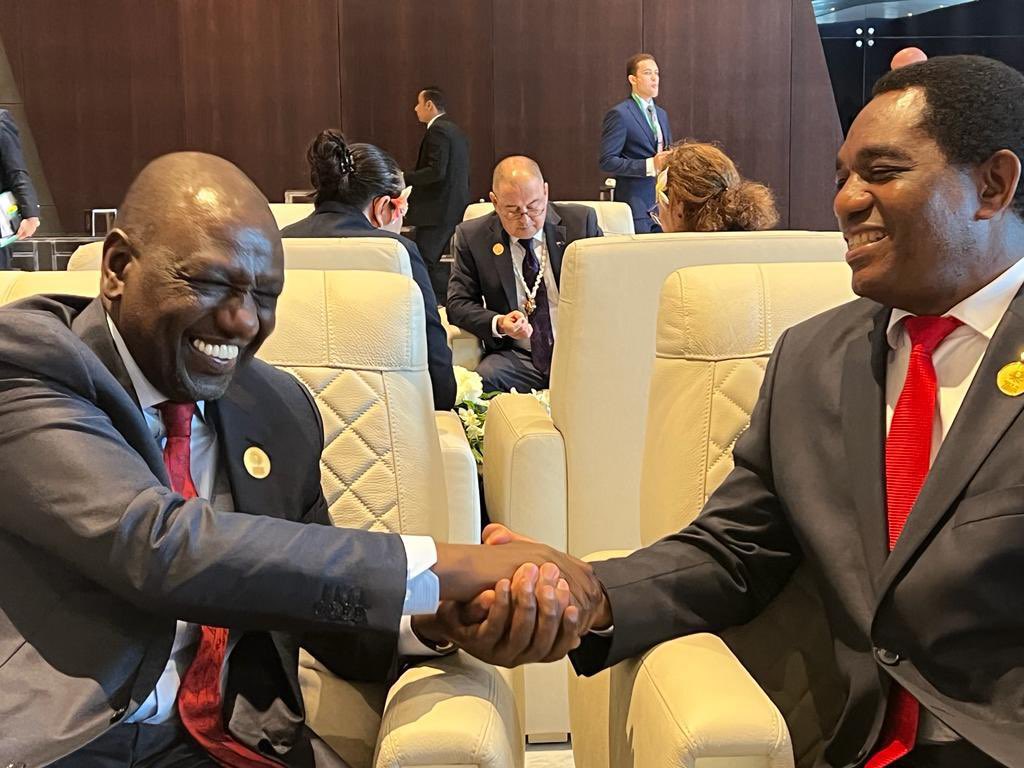 HHichilema's tweet image. #COP27 taking place in #Africa gives us high hopes that “the African COP” will deliver significant progress &amp;amp; implementable climate actions on issues of priority for #Africa and other developing countries.