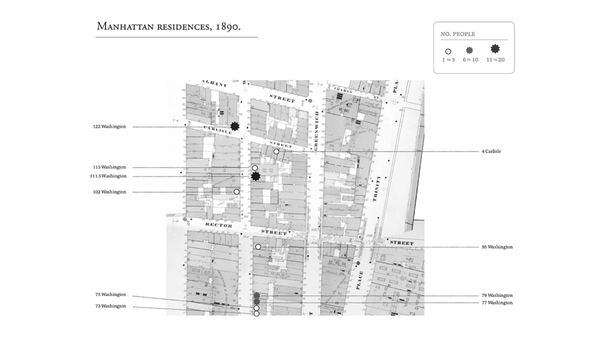 WSHS_NYC's tweet photo. #Fromthearchives The following maps show the residence patterns of Syrians in #LittleSyria beginning in 1890 🗺️⬇️ https://t.co/jTdm08HeqM