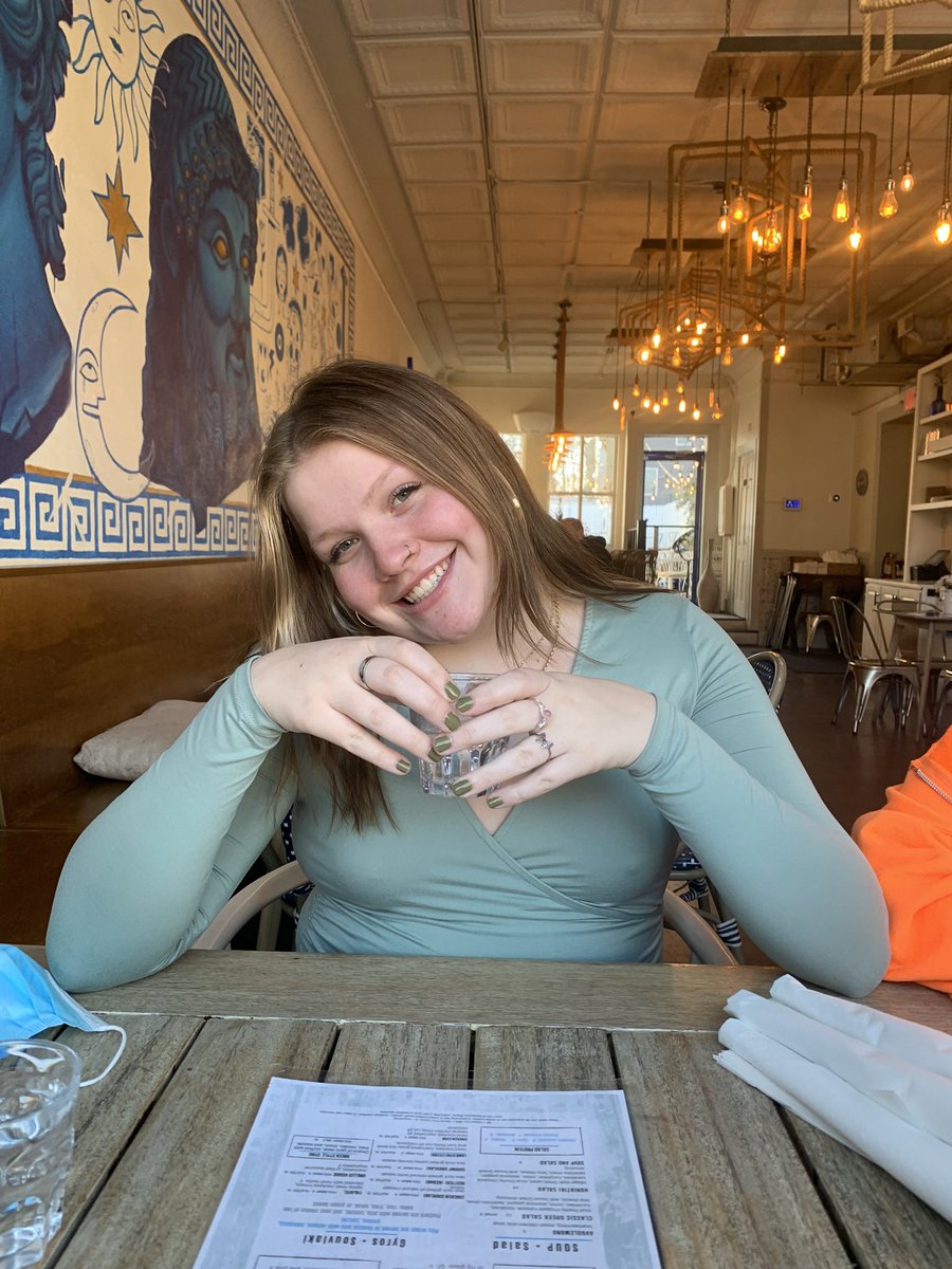 maddyfq's tweet photo. Greek On Carry is one of the best restaurants in town! “The food was delicious, the decorations were so beautiful, I cant wait to go back when I’m back in town,” Shelby Collins said. #MASC336 #TwitterScavengerHunt https://t.co/Zl0c5sI7Ge