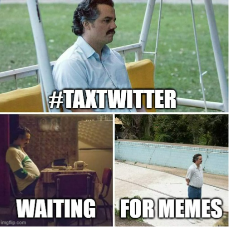 TaxParody's tweet photo. Hello #TaxTwitter (Parody) https://t.co/0bmcqYg20D