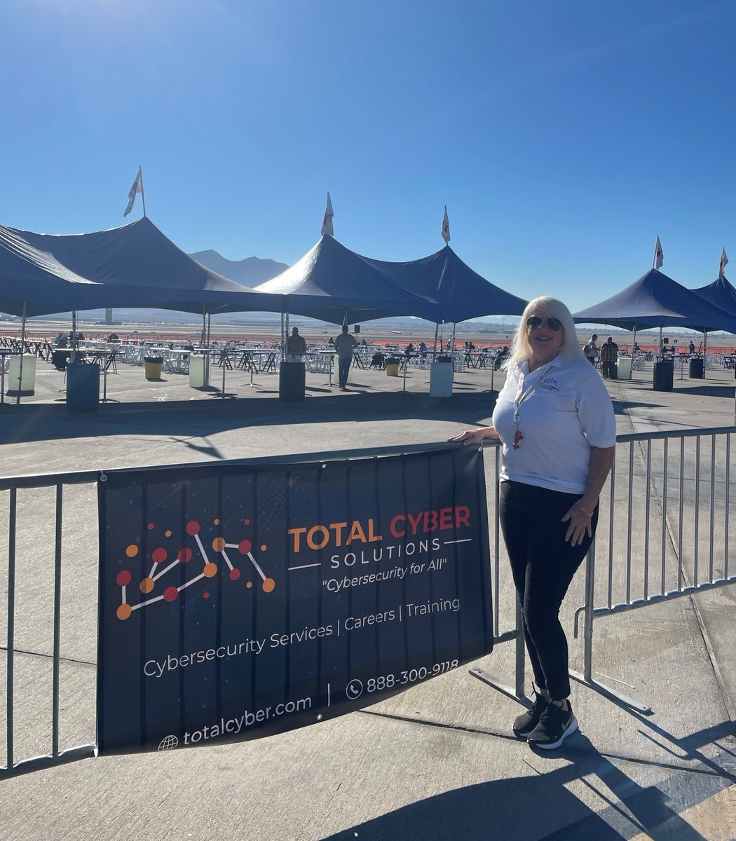 totalcyber's tweet photo. The Total Cyber Team had a blast at Aviation Nation 2022! We had a great time meeting everyone who stopped by and we hope to see you again
A huge thanks to Nellis AFB for organizing this event!
#aviationnation #AirForce #airshow https://t.co/X8Hj0NDw5U