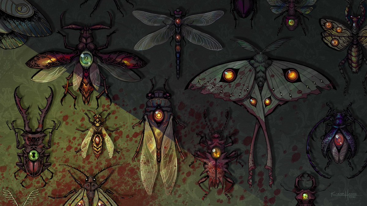 kiana_hamm's tweet image. Hey I’m Kiana and I’m a Concept Artist/Illustrator in games. I like monsters and weird vibes #ArtistOnTwitter
artstation: artstation.com/kianahamm
website: kianahamm.com
instagram: instagram.com/kiana.hamm
tumblr: kianahamm.tumblr.com
email: kiana.hamm@gmail.com