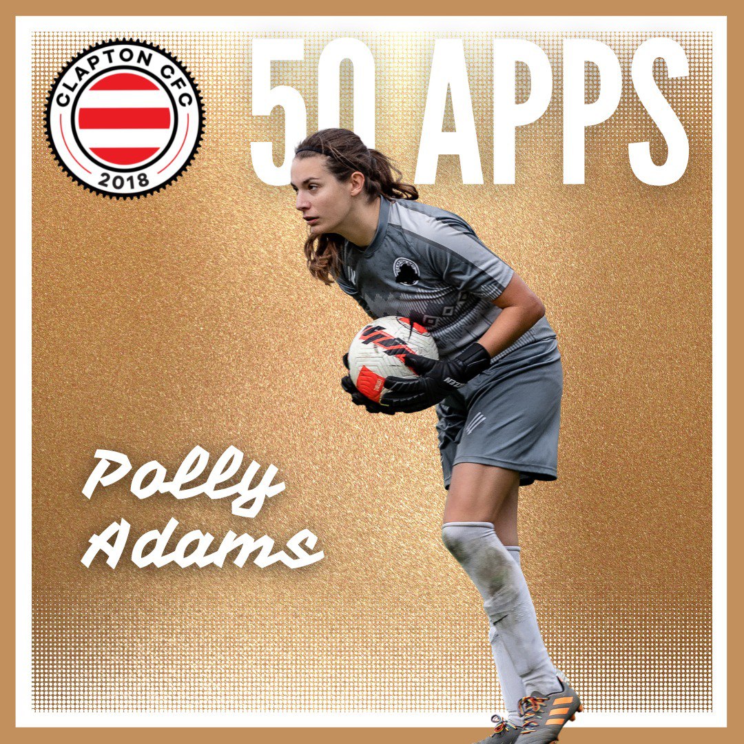 Photo of goalkeeper Polly Adams