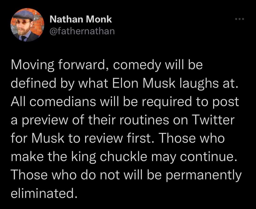 PButterface's tweet photo. Lol free speech! (as long as it's approved by the Elon algorithm) https://t.co/zp2gslRm0v