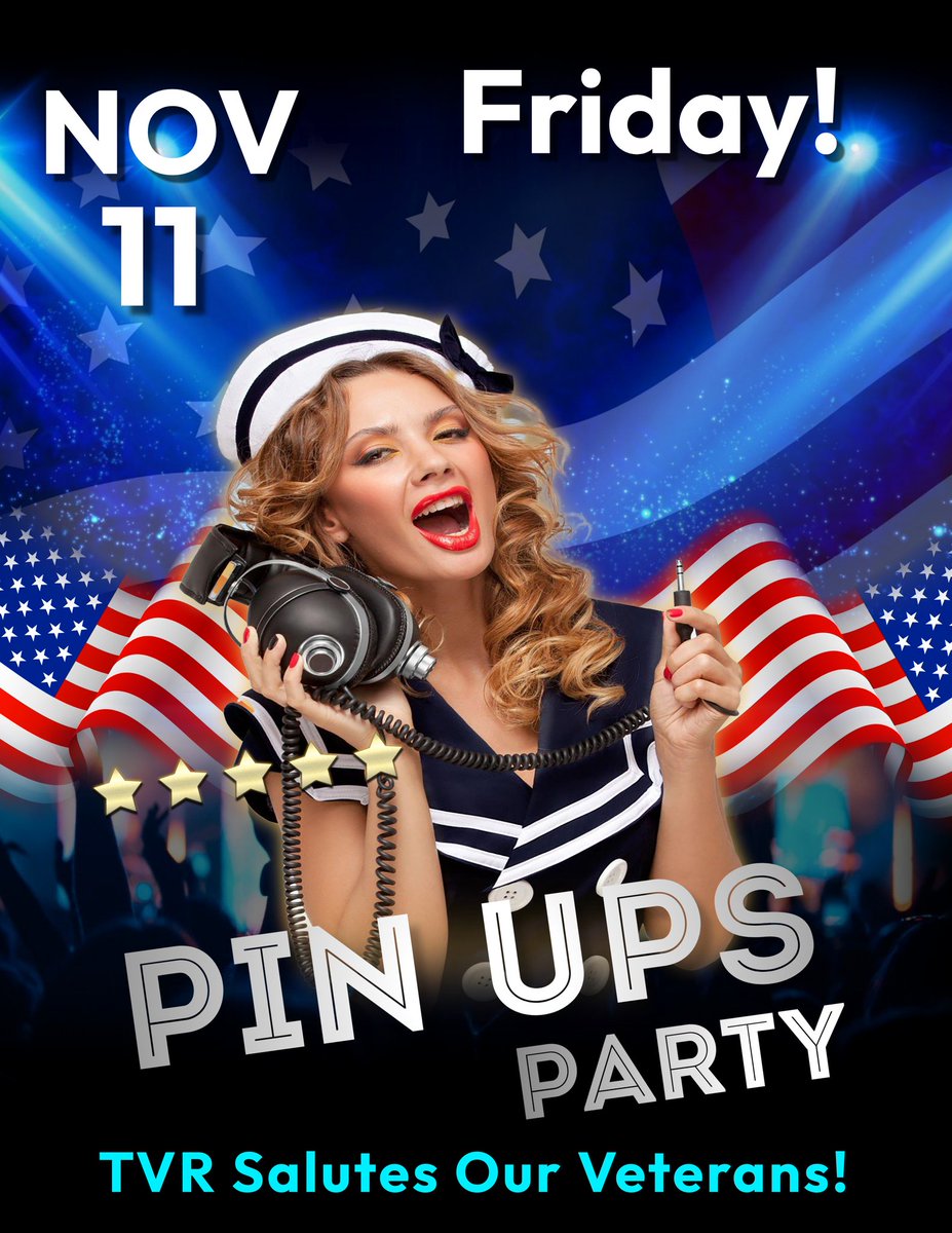 VelvetRopePDX's tweet photo. TVR Salutes Vets! Join Us Friday! https://t.co/Oqw7kMAVsr