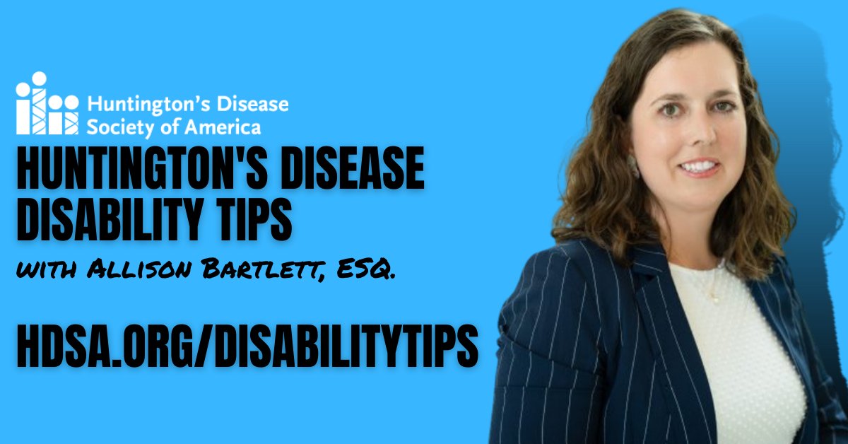HDSA's tweet photo. #HDDisabilityTips Blog: Understanding Your Social Security Denial
Read the latest post at https://t.co/JbGCNi8Ps4
#LetsTalkAboutHD #HuntingtonsDisease #HDSAFamily https://t.co/aIJ7PRGnr0