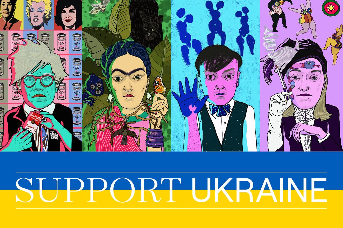 🇺🇦 And thank you to everyone for your support for #UnitedArtistsforUkraine!

Proceeds of the Membership Cards go to Ukrainian cultural institutions and grant exclusive artworld access with <a href="/galerieperrotin/">Perrotin</a> &amp; <a href="/ThaddaeusRopac/">Thaddaeus Ropac</a>: bit.ly/3UyjiMM

#Ukraine #art