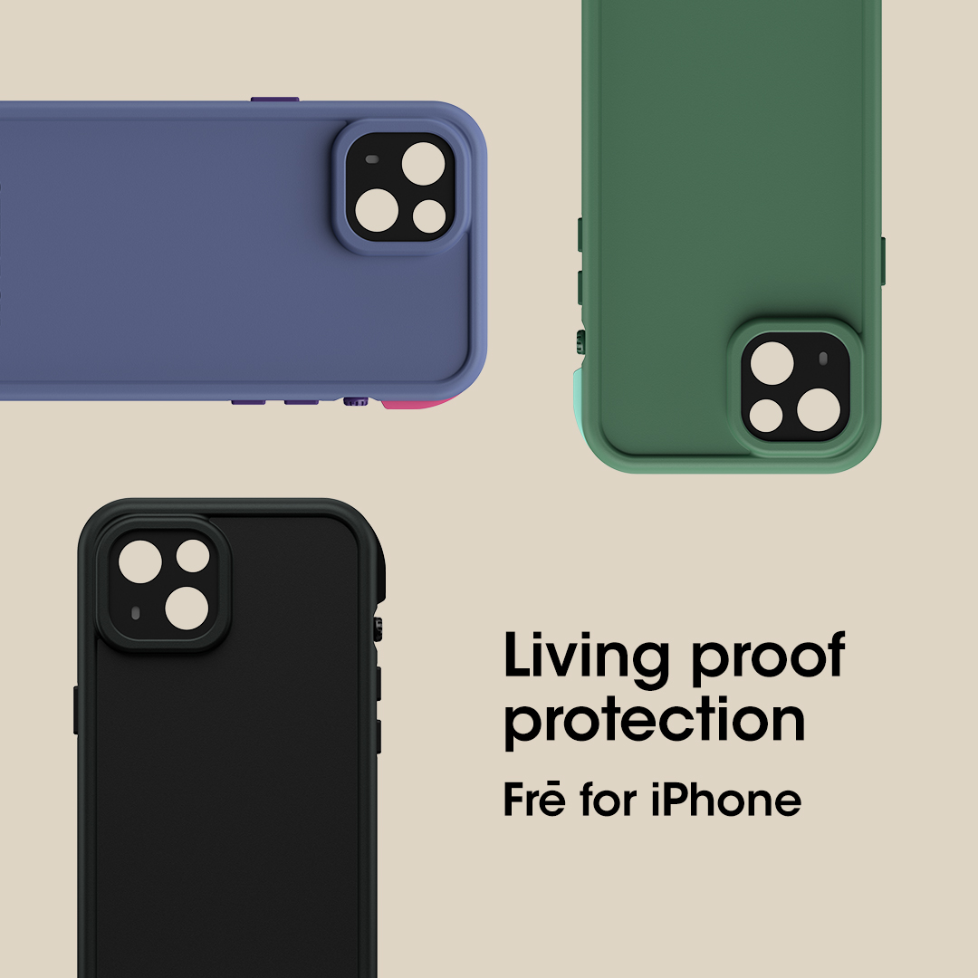 Right at home high above the tree line or down the coastline, Frē for MagSafe with built-in magnets offer impermeable protection for iPhone. Pre-order now at OtterBox. bit.ly/3fKZxm8