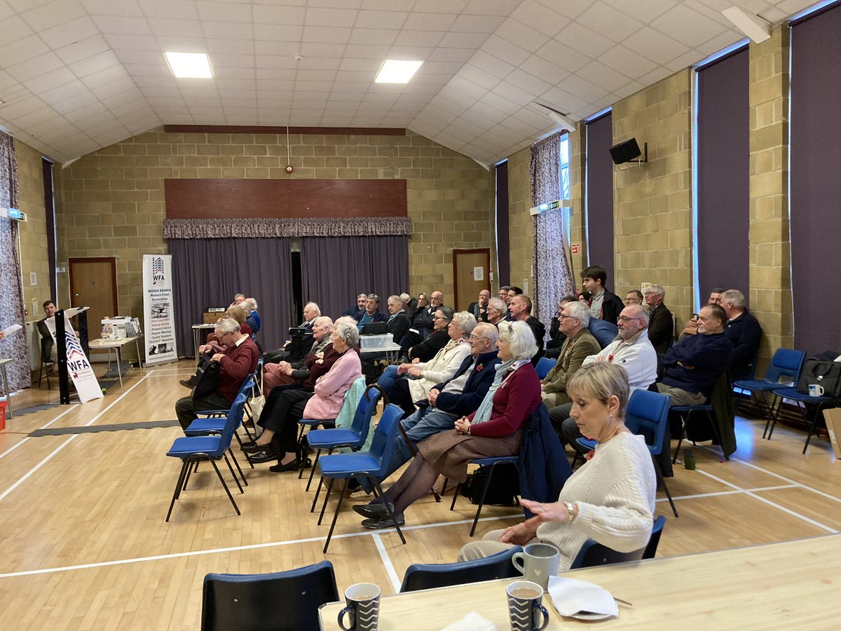 <a href="/specialopsexec/">WFA WESSEX BRANCH</a> @ProfGSheffield <a href="/TheWFA/">Western Front Association</a> <a href="/historian1914/">Spencer Jones</a> thank you so much for your attendance last Saturday at our branch meeting. Numbers are creeping up with an audience of 44 this month. A fabulous turnout. Look out for next month’s notice.