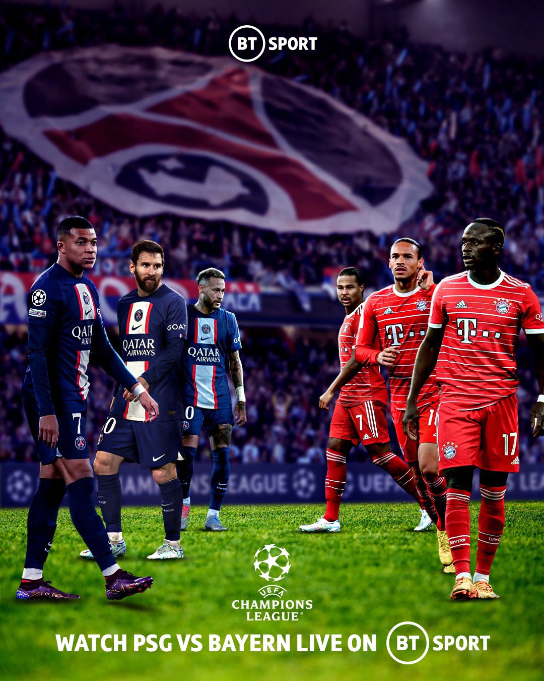 Psg vs bayern 2023