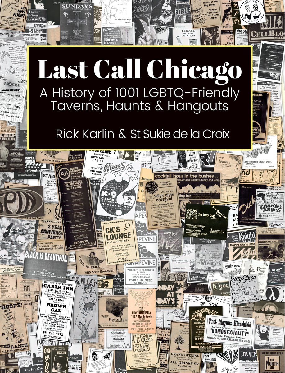 The praise keeps pouring in for "Last Call Chicago: A History of 1001 LGBTQ-Friendly Taverns, Haunts and Hangouts! This one is from Third Coast Media!

thirdcoastreview.com/2022/11/04/rev…