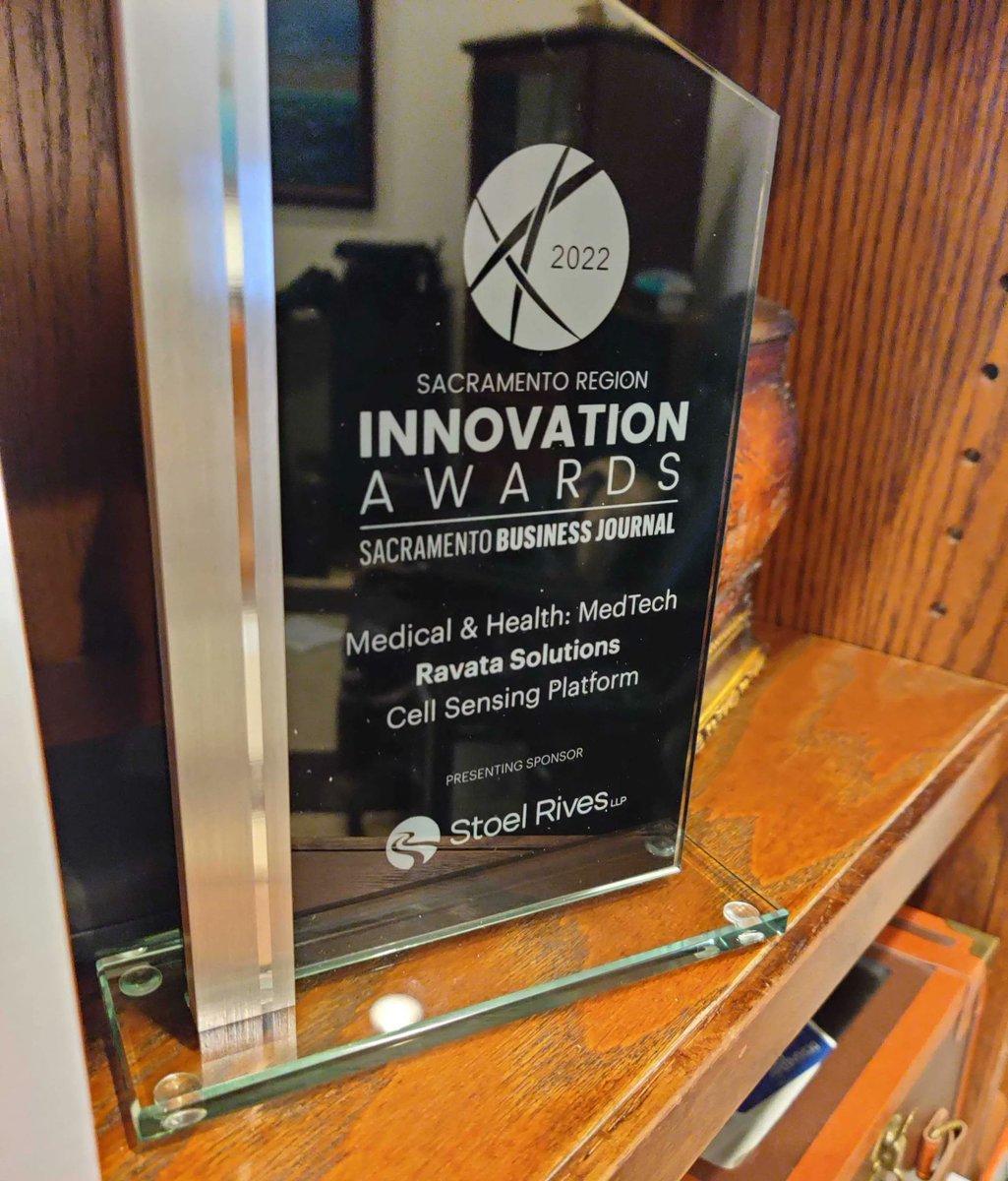 Last week, Ravata Solutions was awarded first place in the Sacramento Innovation Awards, Medtech category! Learn more in our latest Newsletter #medtech #sacramento #innovation #finalist  buff.ly/3t7mlj9