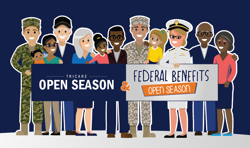 TRICARE Open Season begins November 14th. You can make changes or additions to your benefits without the need for a qualifying life event. Learn more at: benefeds.com