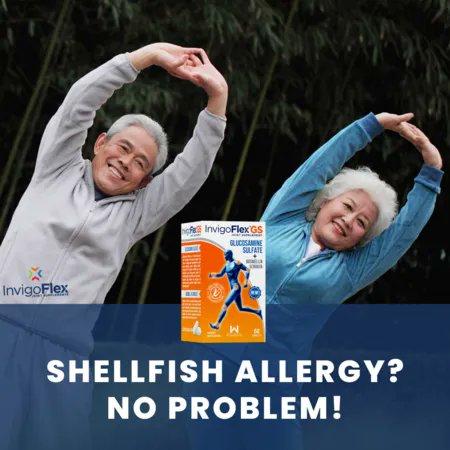 InvigoFlex's tweet image. #InvigoFlex® GS is the ideal product for those experiencing joint discomfort. Not only is it, now #Shellfishfree, #Vegetarian safe, and #Sodiumfree, it is specially formulated to provide #premiumquality #GlucosamineSulfate!

Learn more: buff.ly/3EadByV