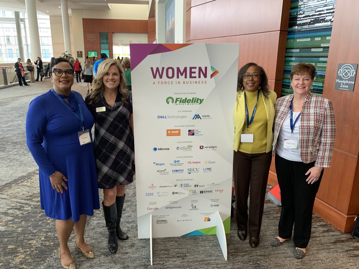 DE_GarrettP's tweet photo. Great day at the @NCChamber Women’s “A Force in Business” conference! Loved spending time with these dynamic ⁦@DukeEnergy⁩ community leaders! @PamH_NC @EverettIndira @tarheeltanya #WomenLeadNC https://t.co/dDwZPFfi3V
