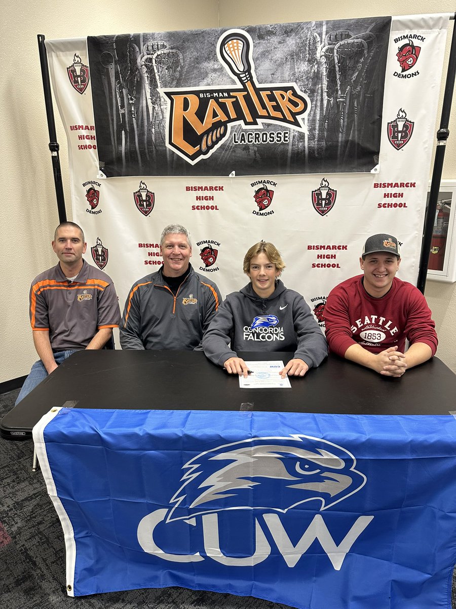 A Great Day to be a Demon (@demonpride1) on Twitter photo Congrats to <a href="/Jaxon_Hill11/">Jaxon Hill</a> on signing to play lacrosse at <a href="/CUWFalcons/">Concordia Wisconsin Falcons</a>! #DemonPride <a href="/BisHighStudents/">BHS STUDENT SECTION</a> Congrats to <a href="/Jaxon_Hill11/">Jaxon Hill</a> on signing to play lacrosse at <a href="/CUWFalcons/">Concordia Wisconsin Falcons</a>! #DemonPride <a href="/BisHighStudents/">BHS STUDENT SECTION</a>