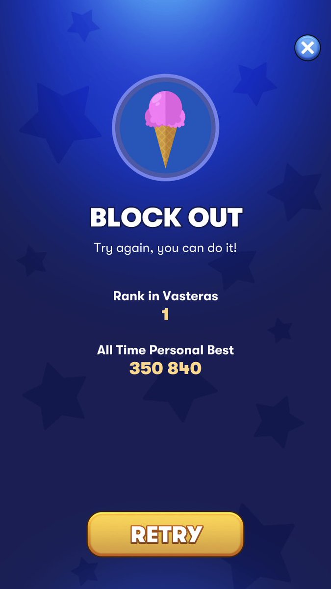 Vill bara säga att jag är nummer 1 på Tetris i Västerås och då har jag inte ens varit i Västerås