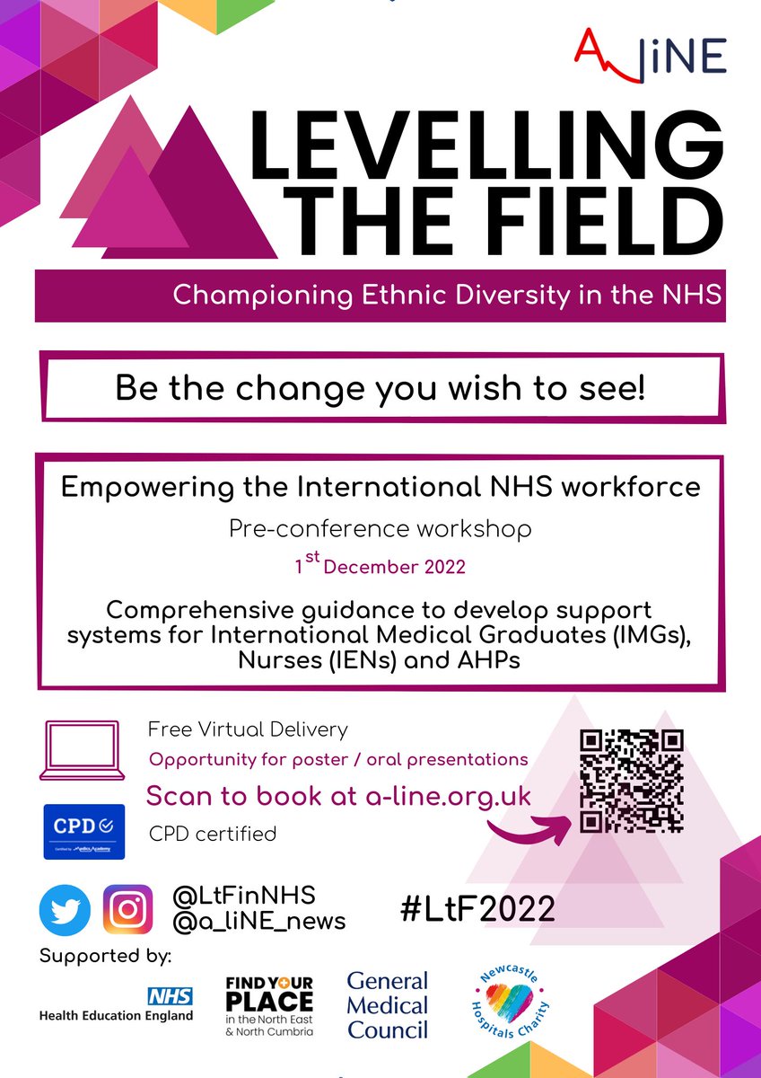 mennahelwan1's tweet photo. 🌟Explore what trusts and deaneries are doing to support IMGs! 
🌟Learn new strategies that you can apply to your work place 
🌟 Find out what you can do on an individual level to support your fellow IMGs 

🔗Register here https://t.co/bK4Mbvmh6q

#IMGs #LTF #NHS https://t.co/TGR2R1rhGC