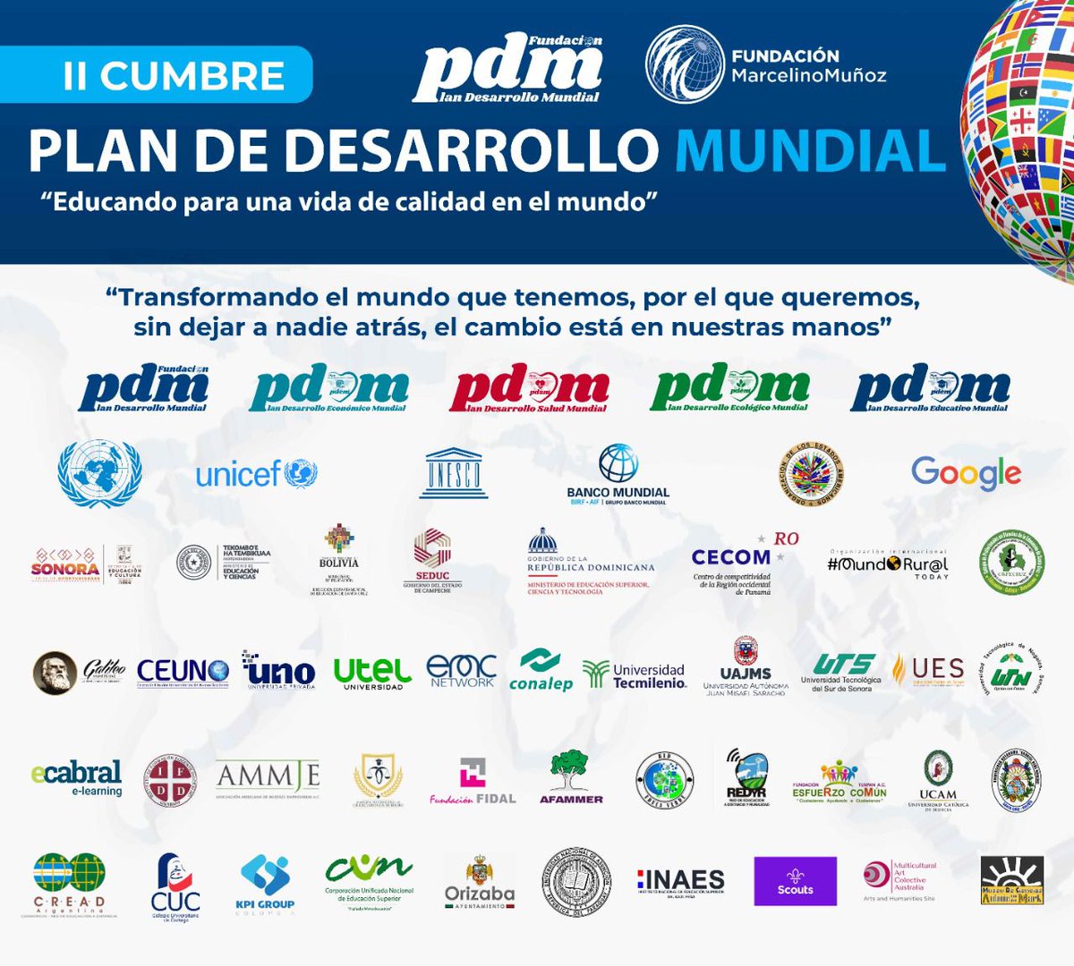 amoraleschan's tweet photo. Agradezco a la Fundación Plan Desarrollo Mundial por la invitación a participar como Ponente en la II Cumbre PLAN DESARROLLO MUNDIAL. Será una experiencia muy enriquecedora,donde compartiré lo realizado desde #Ugalileo en temas de educación digital e innovación. https://t.co/PzQWAG8roI