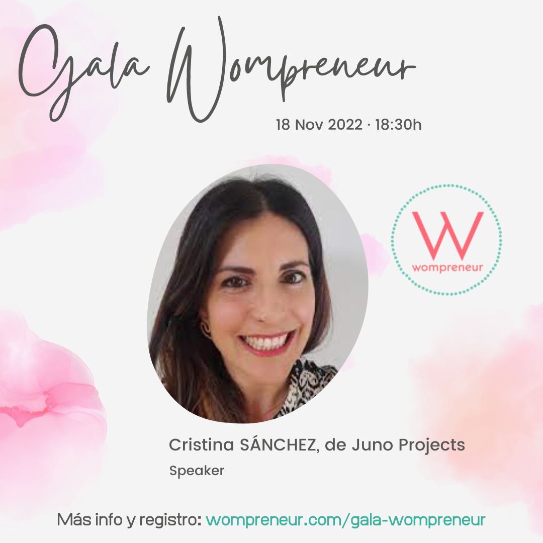 junoprojects's tweet photo. 👍Muy ilusionada de participar como ponente en la #GalaWompreneur 
Gracias, @ClaraLapiedra , por contar conmigo. Un verdadero honor.
👉🏽Enlace de inscripción a la Gala Wompreneur
https://t.co/TvWiXtZ9r7
#liderazgofemenino #talentofemenino #emprendimientofemenino https://t.co/WsyjFPthwD