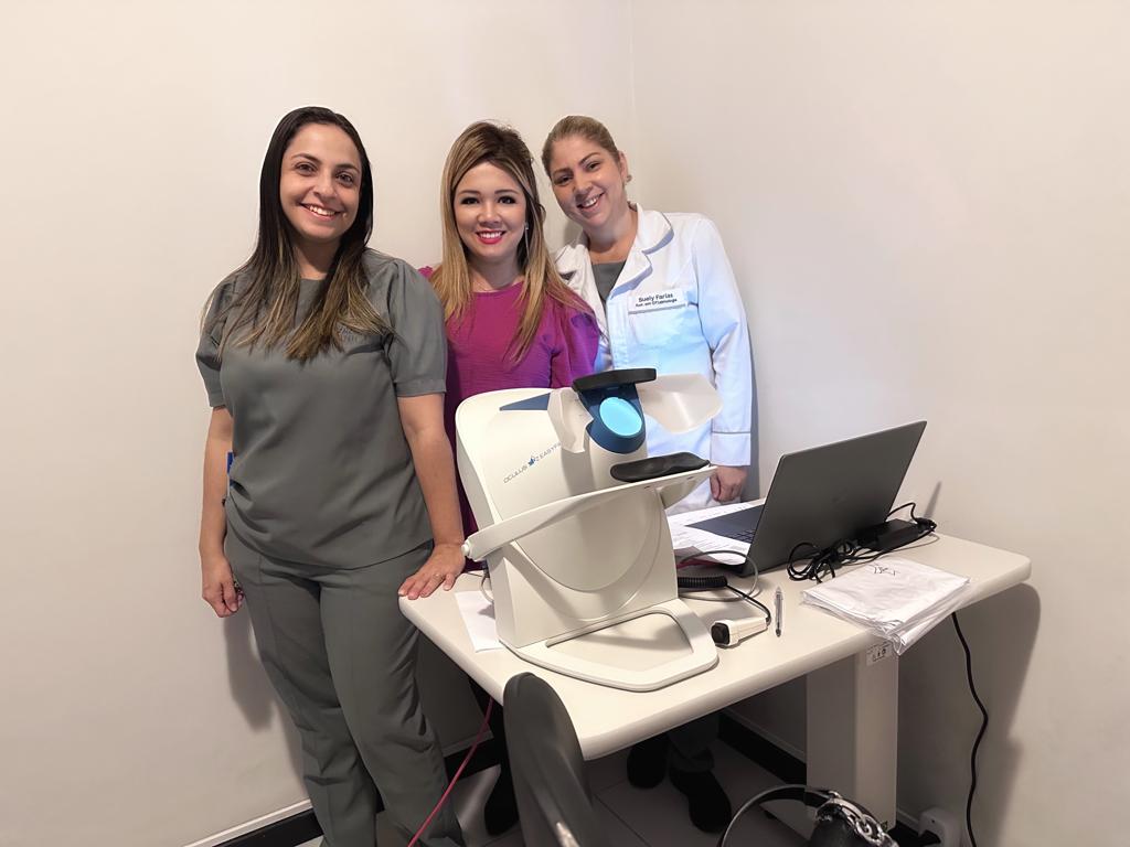 BrasilOculus's tweet photo. Referência em oftalmologia clínica e cirúrgica na Paraíba, Dr. Saulo Freire de Campina Grande adquiriu o Perímetro Easyfield® da OCULUS.

Agora, ele poderá realizar exames de forma ágil, fácil, eficiente e precisa em seus pacientes.

 #perimetria #Easyfield #glaucoma https://t.co/qBDdtNBAej