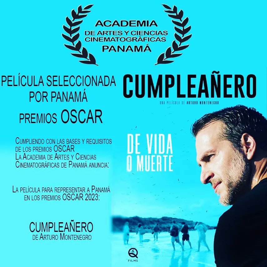La película panameña Cumpleañero de Arturo Montenegro fue nominada en la categoría de Mejor largometraje latinoamericano en la edición 28 de los premios españoles Forqué, donde también están nominadas Argentina 1985 (Argentina), El castigo (Chile) y Utama (Bolivia) <a href="/PremiosForque/">Premios Forqué</a>