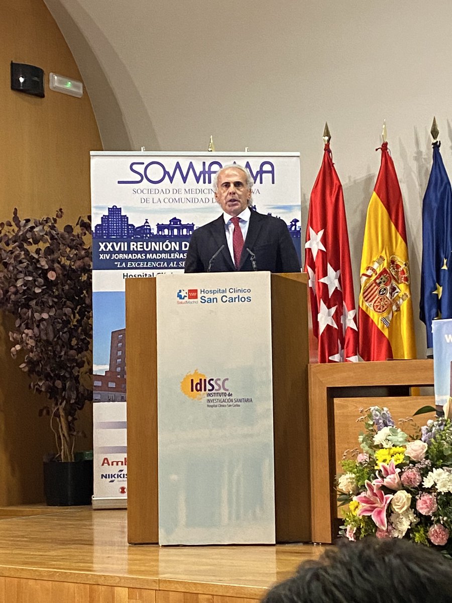 ¡Arranca la XXVII de SOMIAMA! En el H. Clínico San Carlos <a href="/SaludMadrid/">Salud Madrid</a>