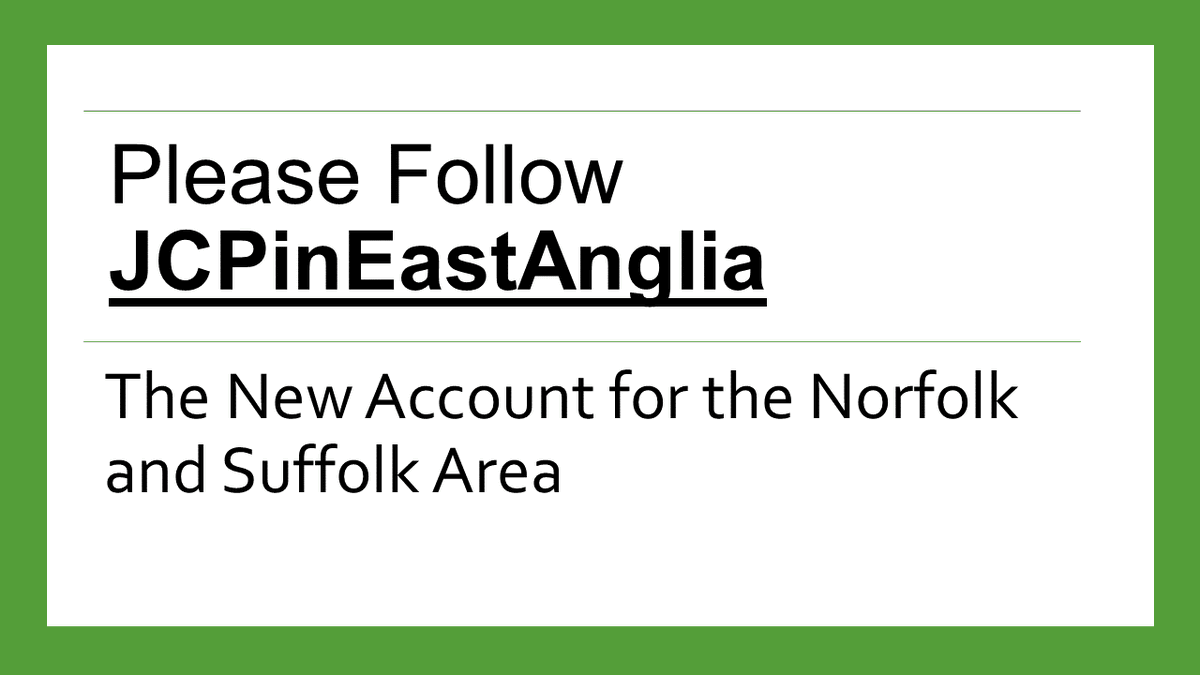 This account is now inactive. Please follow @JCPInEastAnglia to keep informed of all job vacancies, careers advice and events.