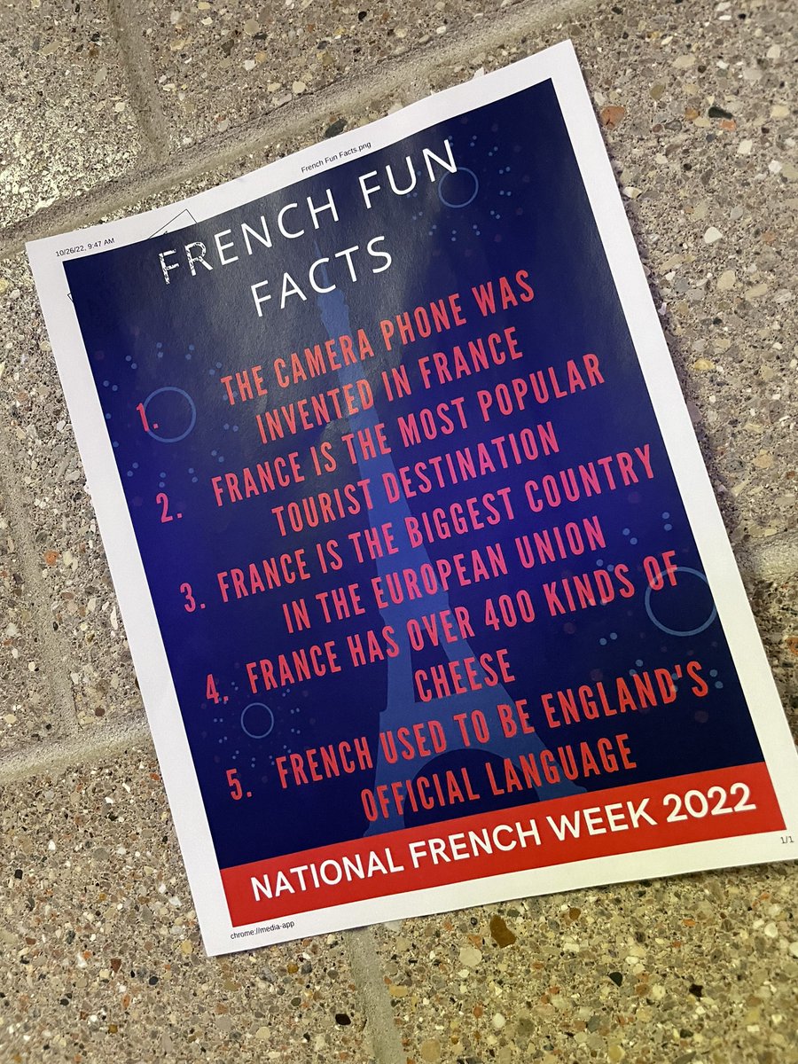 Kicking off National French Week <a href="/NVWorldLanguage/">NV WL/EL Department</a> @NVHS_BeckFrench <a href="/nv/">Noah</a>