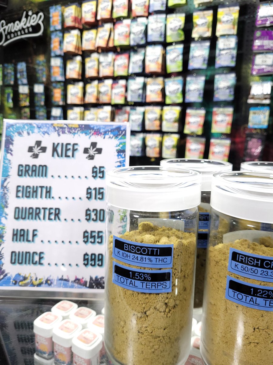 ProjectReleaf's tweet image. Deli style kief&apos;s on Deck! Come check it out. Give your medicine a level up! #Kief #ProjectReleaf #CannabisCommunity