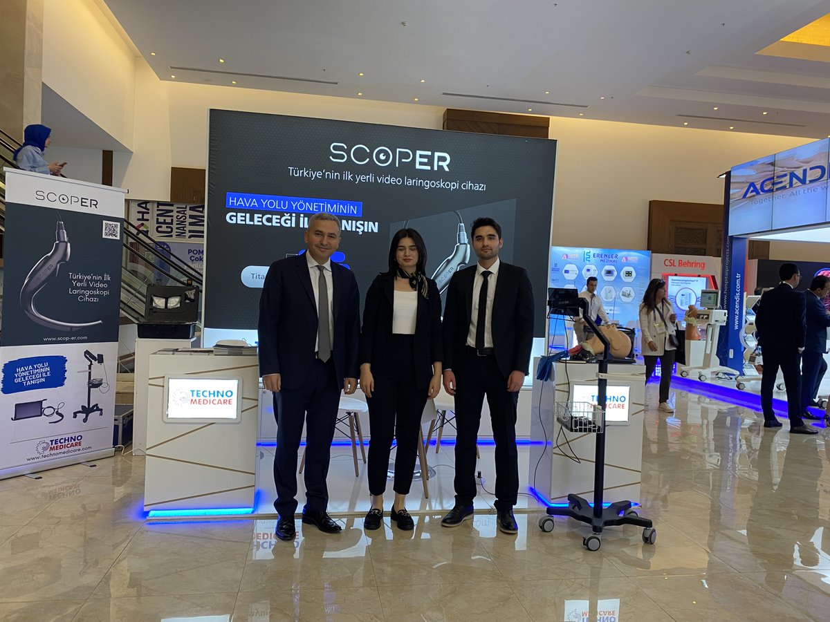 orhancinar's tweet photo. @scoper_vl TARD 56. Ulusal Kongresi TARK'da Anestezi Hekimlerinin beğenisine sunuldu. Yoğun ilgi gören Scop-er titanyum malzemesi, hafif, dayanıklı tasarımı, fonksiyonel mobil ünitesi ve görüntü kalitesi ile büyük beğeni topladı. @fonbulucu @Gazi_Teknopark @ankaraka https://t.co/uT6b12VJmb