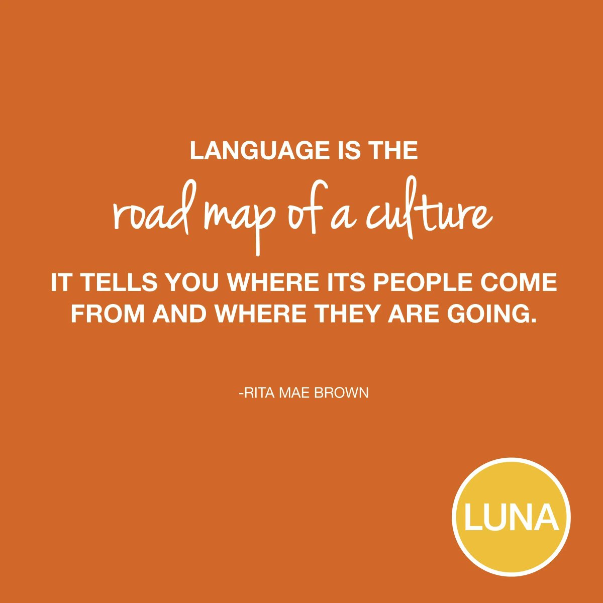 We love this quote and our role in providing road maps to so many incredible people. #MondayMotivation