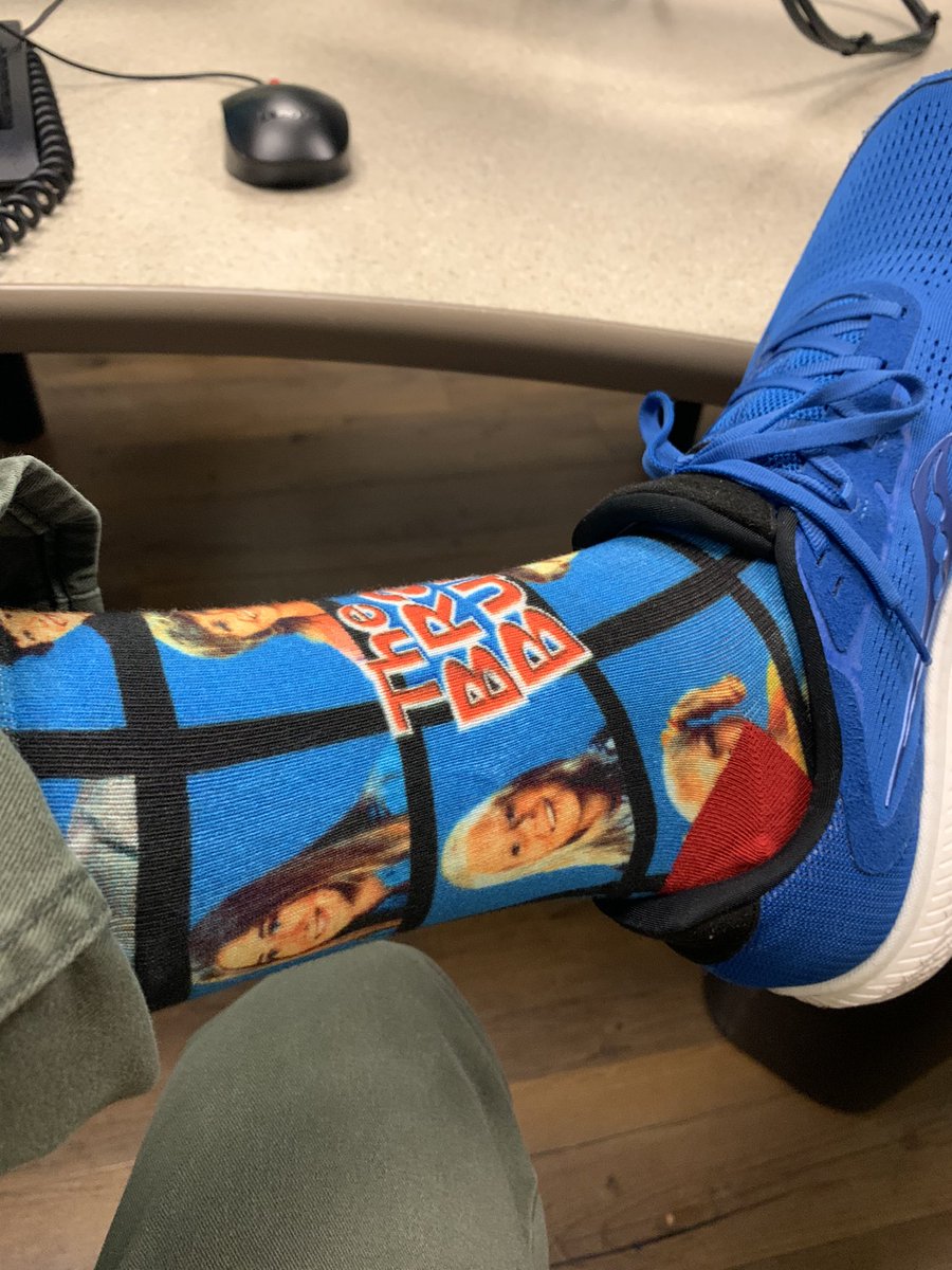 Caseyondemand's tweet photo. I know there is an election tomorrow. But, believe it or not, there are some things that are more important. For instance, I am wearing “Brady Bunch” socks. So, yeah… #socks #coolsocks #funsocks #funnysocks #caseyssocks #caseysthoughts https://t.co/OcsT9yrX41