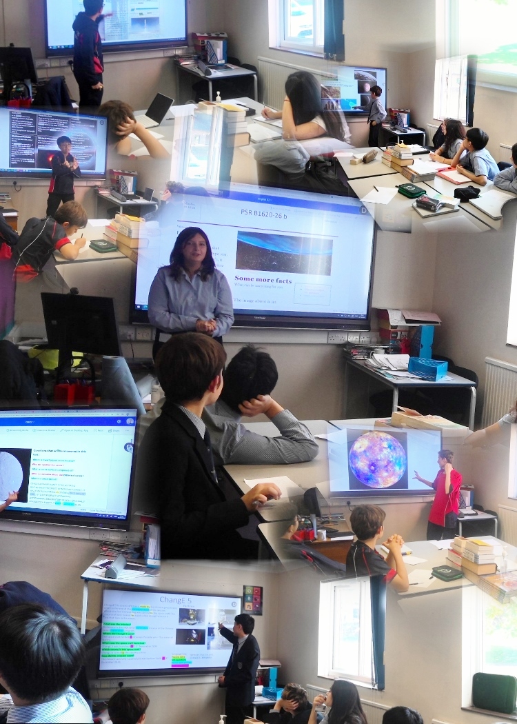 AshfordEAL's tweet photo. Finally, all passive voice + space vocabulary presentations done, and posters displayed! These @AshfordEAL students are now already tackling the next topic and language points back on Earth: living creatures + adverbs + 'signpost' words. https://t.co/lvCtpyGcoH