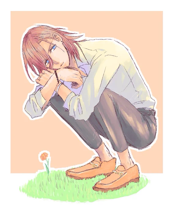 #このタグを見た人は推しの初描きと現在の絵を載せる2013/2022初描きがこれなのかよく覚えてない… 