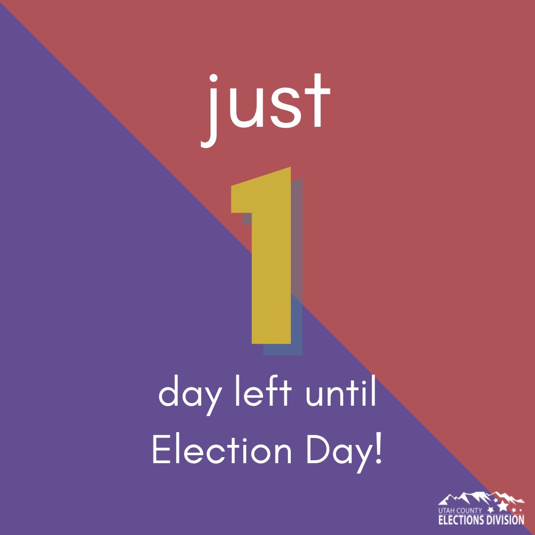 Utah JPEC On Twitter RT UtahCoElections Tomorrow Is The Big Day If utah-jpec-on-twitter-rt-utahcoelections-tomorrow-is-the-big-day-if