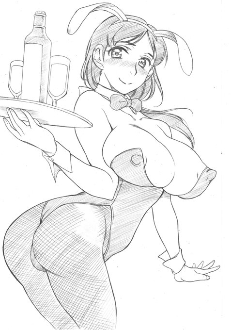 過去絵再掲
拙作『一回だけ…なんだから』より
黒崎白鷺さんです。 